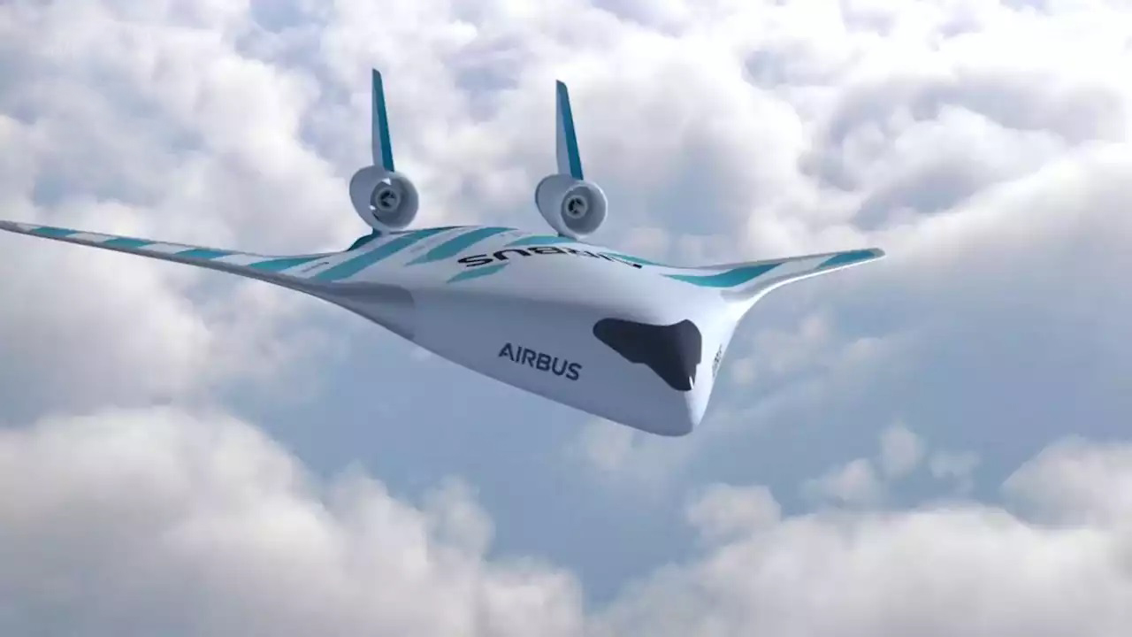 Airbus Unveils Futuristic Blended Wing Aircraft Design